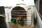 Fælleshytte med frontlåge